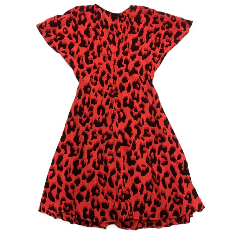 Dress Casual Short By Drykorn In Leopard Print, Size: S