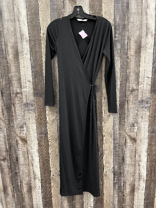 Black Dress Casual Maxi Mng, Size S