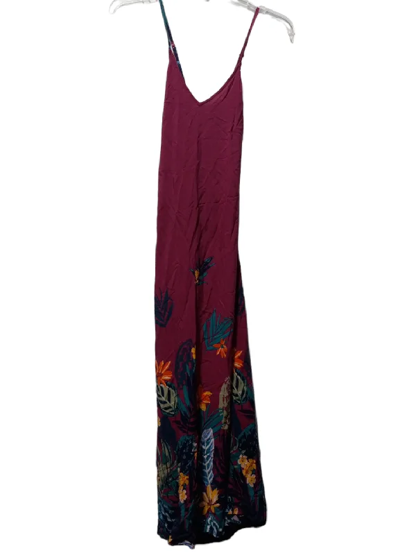 Floral Print Dress Casual Maxi Old Navy, Size S