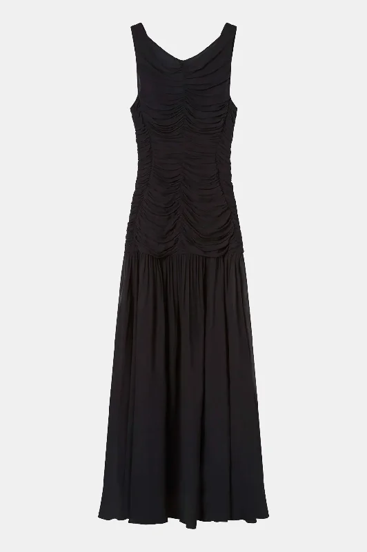 Lou Lou Maxi Dress in Black