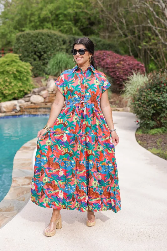 Briton Court Tropical Perfection Maxi Gianna Dress