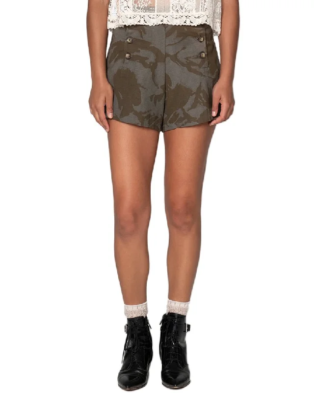 Burning Torch Upcycled Jungle Short