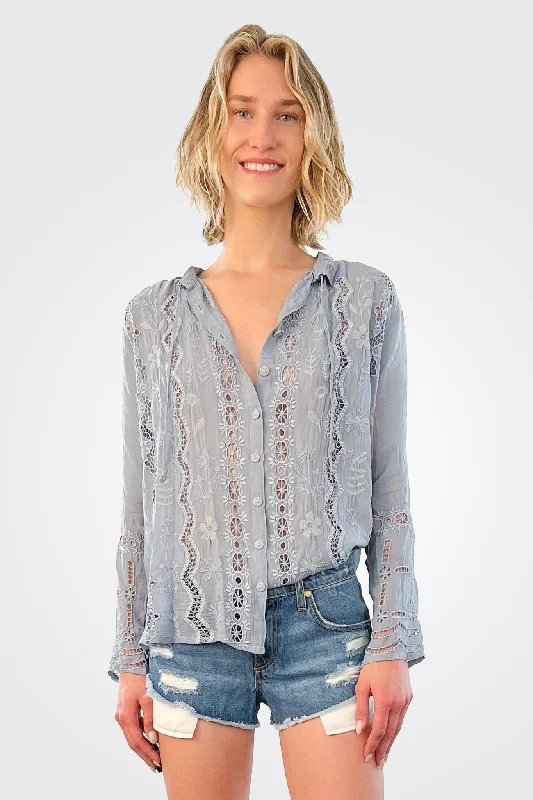 Irini Blouse - Fog