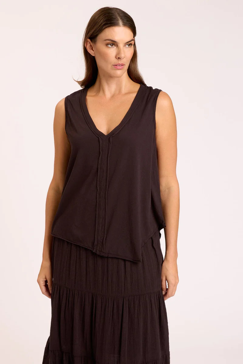 Lazzaro Tank - Black