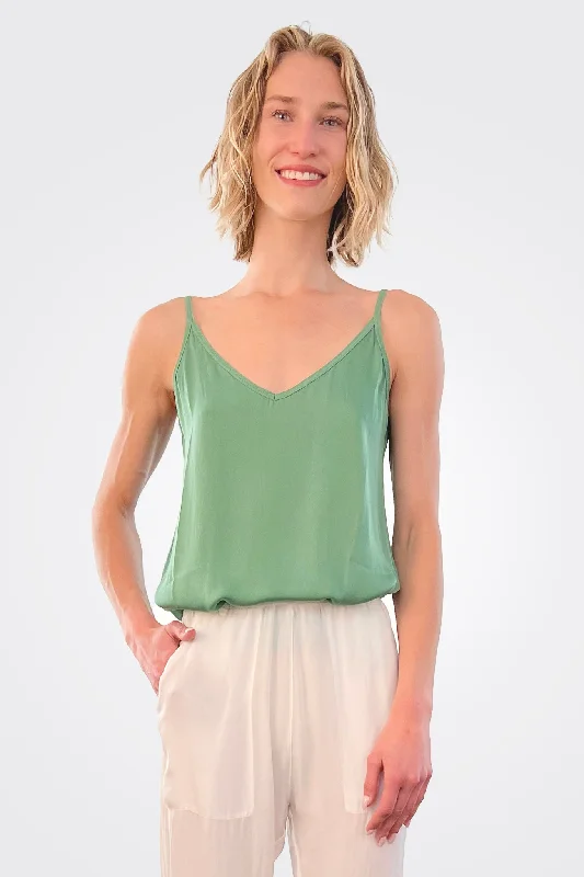 Silk Cami - Grass