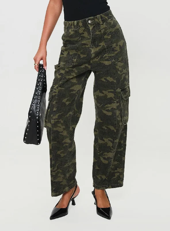 Bodhi Utility Cargo Pants Camo