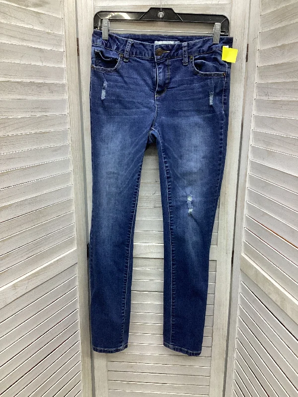 Jeans Skinny By Clothes Mentor In Blue Denim, Size: 4