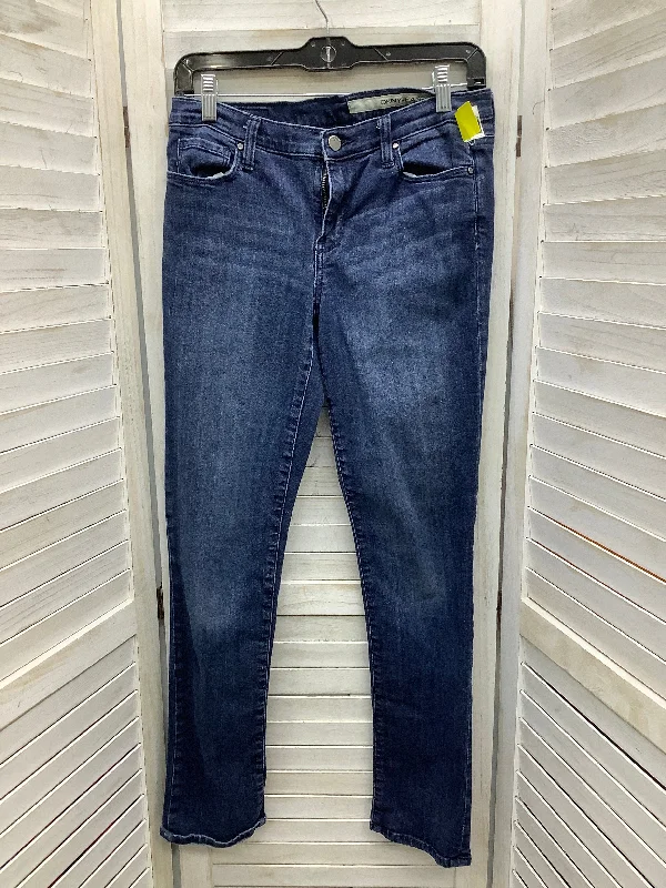 Jeans Straight By Dkny In Blue Denim, Size: 4