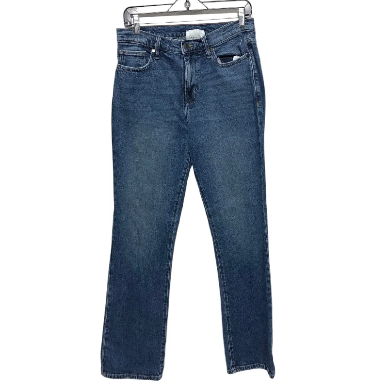 Jeans Straight By Habitual In Blue Denim, Size: 8