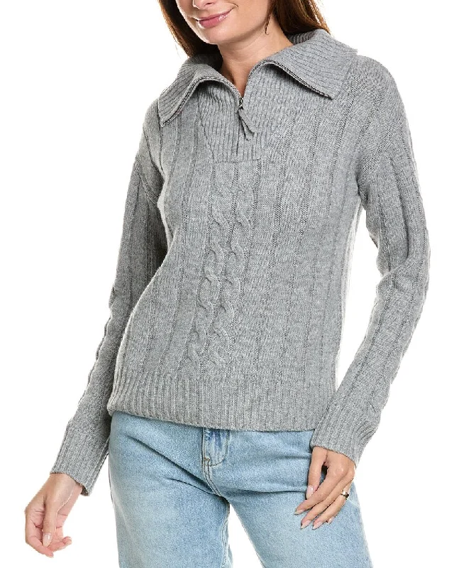 Kier+J Wool & Cashmere-Blend Pullover