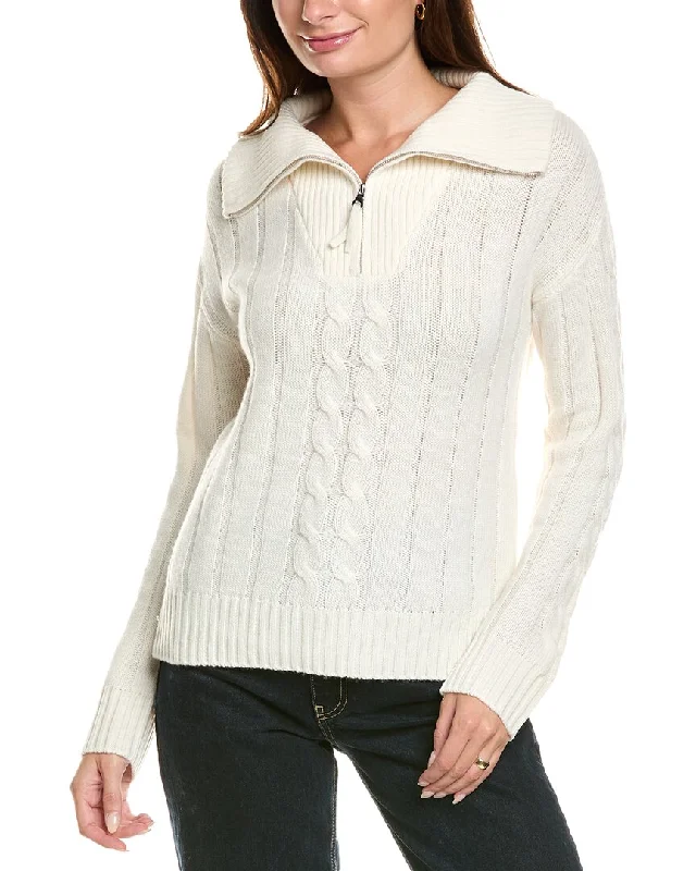 Kier+J Wool & Cashmere-Blend Pullover