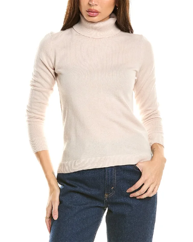 Malo Cashmere Turtleneck Wool & Cashmere-Blend Sweater