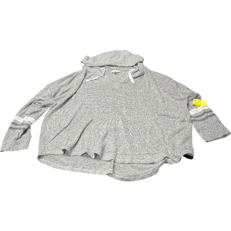 Top Long Sleeve By Market & Spruce In Grey, Size: 3x