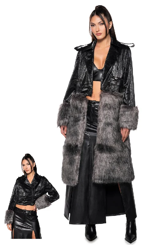 2 IN 1 MOTO FUR TRENCH