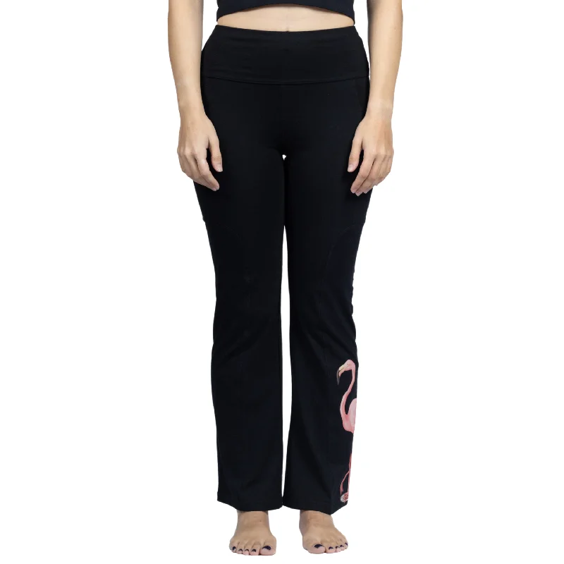 Flamingo Yoga Pants with Pockets